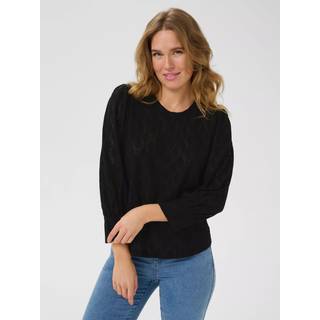 Kaffe Katio Lace Blouse Bluser 10509843 Black Deep (SMALL)