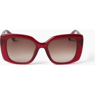 Nina Ricci SNR439 09GR 53 Solbriller Kvinder Rød - Opal Glossy Red - 53mm