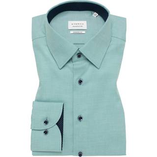 MODERN FIT Shirt in green structured