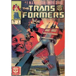Transformers Art Print 40th Anniversary Limited Edition 42 x 30 cm