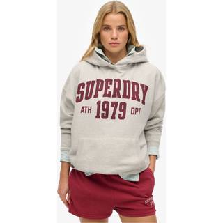 Superdry Superdry Grey Athletic Essentials Relaxed Hoodie