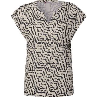 Street One Cream Cotton Tops & T-Shirt