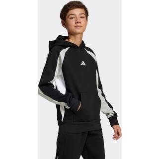 adidas adidas Black Essentials Colorblock Fleece Hoodie Kids