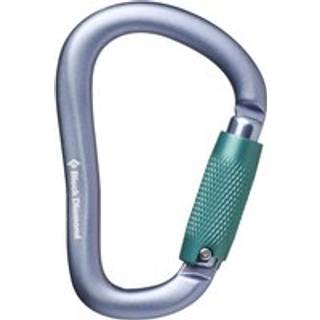 Black Diamond Rocklock Triple Lock Carabiner Gray, One Size