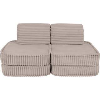 MeowBaby Churros Sofa Basic, Pebble Beige