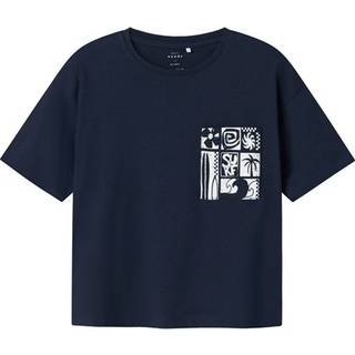 Name It T-shirt Navy Blazer Med Surfer Print