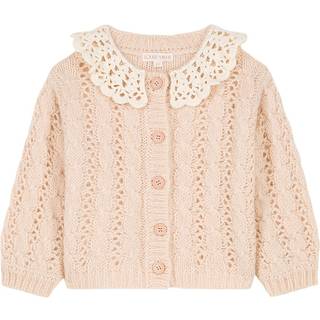 Louise Misha Ascalia Babycardigan Blush 24 months  Lyserød  24 måneder  kvinde
