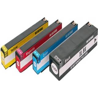 Kompatibelt sæt med 4 printerpatroner til HP 970XL 971XL til HP Officejet Pro X450-serien X451dn X45