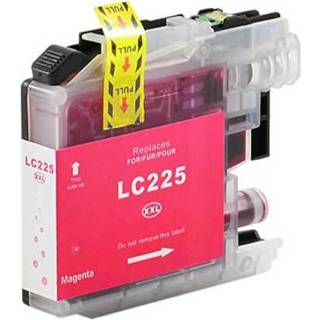 Brother LC225XLM magenta printerpatron 1200 sider alternativ LC225XLM
