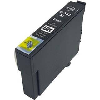 Epson 502XL sort printerpatron 13 ml C13T02W14010 alternativ