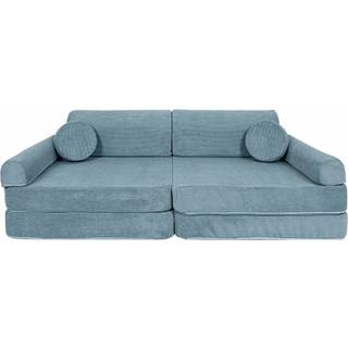 Meowbaby Play Slimcord  Bygbar Sofa, Turkis