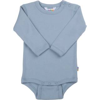 Langærmet Body, Dusty Blue, 90 cm