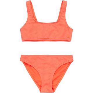 Roxy Girl's Lagos Bralette Set Bikini Børn størrelse 6 Years farve rød