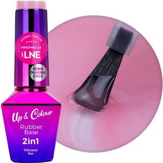 No 3 Gentle Fluidy, Rubber Basecoat, Molly Lac (u)