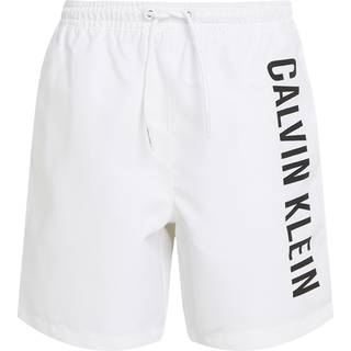 Boys Swim Shorts - Intense Power - White - 8-10