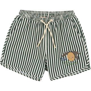 Konges Sløjd GOTS Asnou Badeshorts Scarab 4 Y  Sort  4 år  mand