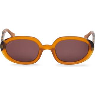 Mr. Boho Solarte BPG28-08 51 Solbriller Mænd Orange - Opaque Amber Orange Yellow Tortoise Lami - 51mm