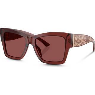 Dolce & Gabbana DG4493 304575 55 Solbriller Kvinder Burgunder - Transparent Bordeaux - 55mm