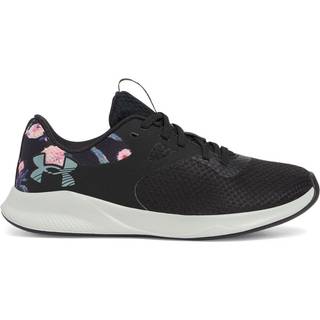 Under Armour Charged Aurora 2 Women's Training Shoes Black / Hydro Green / Metallic Warm Silver 38.5