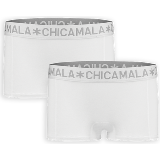 Meisjes 2-pack Boxershorts Effen