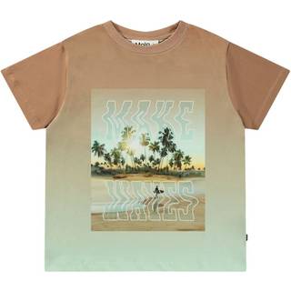 Molo Rame T-shirt Waves 98 cm  Brun  98 cm  mand