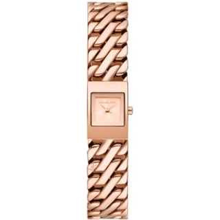 MK Mini Darrington Rose Gold-Tone Chain-Link Watch - Rose Gold - Michael Kors - ONE SIZE