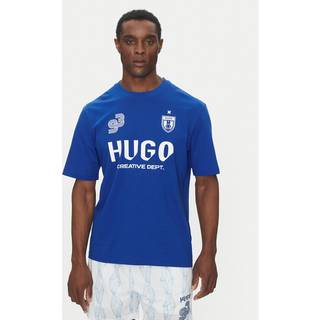 HUGO Blue Nebulop T Shirt Blue