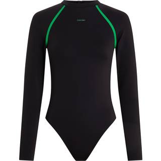 Rash Guard Swimsuit - Intense Power Move - Black - L