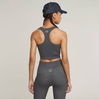 Seamless Racerback Top - Grey - Women