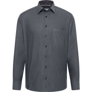 COMFORT FIT Shirt in black structured