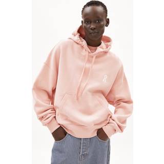 ARMEDANGELS Women's Francisaraa Hoodie Damer størrelse L farve pink