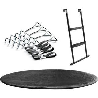 Salta overtræk, stige og forankring til Ø427 cm trampolin, sort