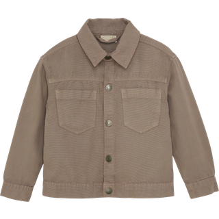 Minymo Drenge Denimjakke - Timber Wolf - 140