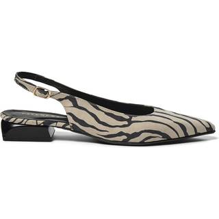 Kala Slingback Ballerinasko, Zebra Satin, 38