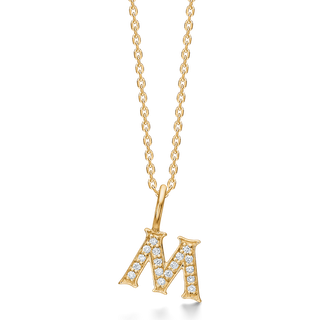 Mads Z. TENDER LOVE vedhæng, 14 kt. guld & 0,08 ct. W.SI