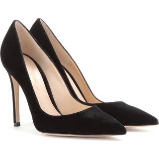 Gianvito Rossi Gianvito 105 velvet pumps - black - EU 35
