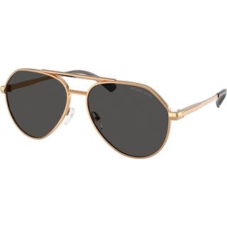 Michael Kors Mand MK1168 BRENTWOOD 189987 Solbriller Metal Guld Grå Pilot Normal