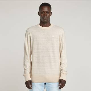 Premium Core Knitted Sweater - White - Men