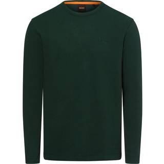 BOSS Orange Herren Longsleeve grün