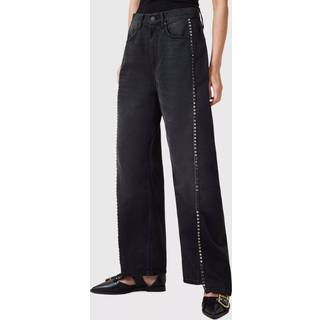 All Saints AllSaints Black Frankie Stud Jeans