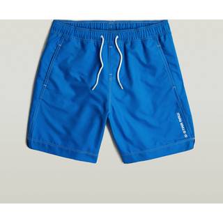 Long Swim Shorts - Medium blue - Men