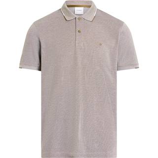 Oxford Two Tone Polo Shirt - Green - XL