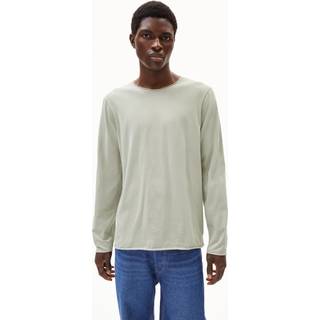 ARMEDANGELS Maarkos L/S Brushed Longsleeve Herrer størrelse S farve grå