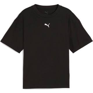 Women&#39;s Puma Essentials Boxy Tee Youth, Black, Size 7-8Y, Age - Black - 7-8Y