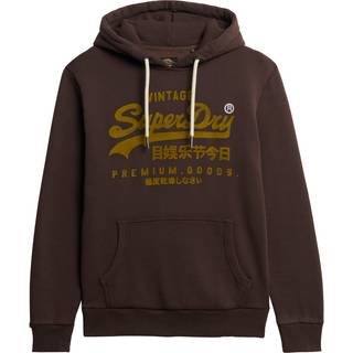 Superdry Superdry Brown Vintage Logo Tonal Hoodie