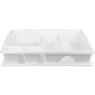 Opvaskeafløb med bakke, plast, 45 × 38 × 8,8 cm - Curver