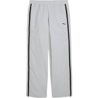 Women&#39;s Puma DARE TO Relaxed Woven Zip-Off Pants, Gray, Size XL, Women - Flat Light Gray - XL
