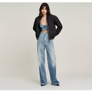 Denim Bralette - Light blue - Women