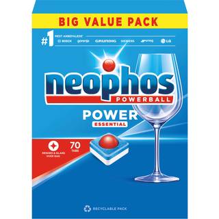 Neophos opvasketabs, Power Essential | 70 stk. æske