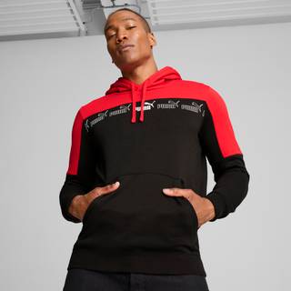 Men&#39;s Puma Around The Block Hoodie, Red, Size XS, Clothing - Red - XS
